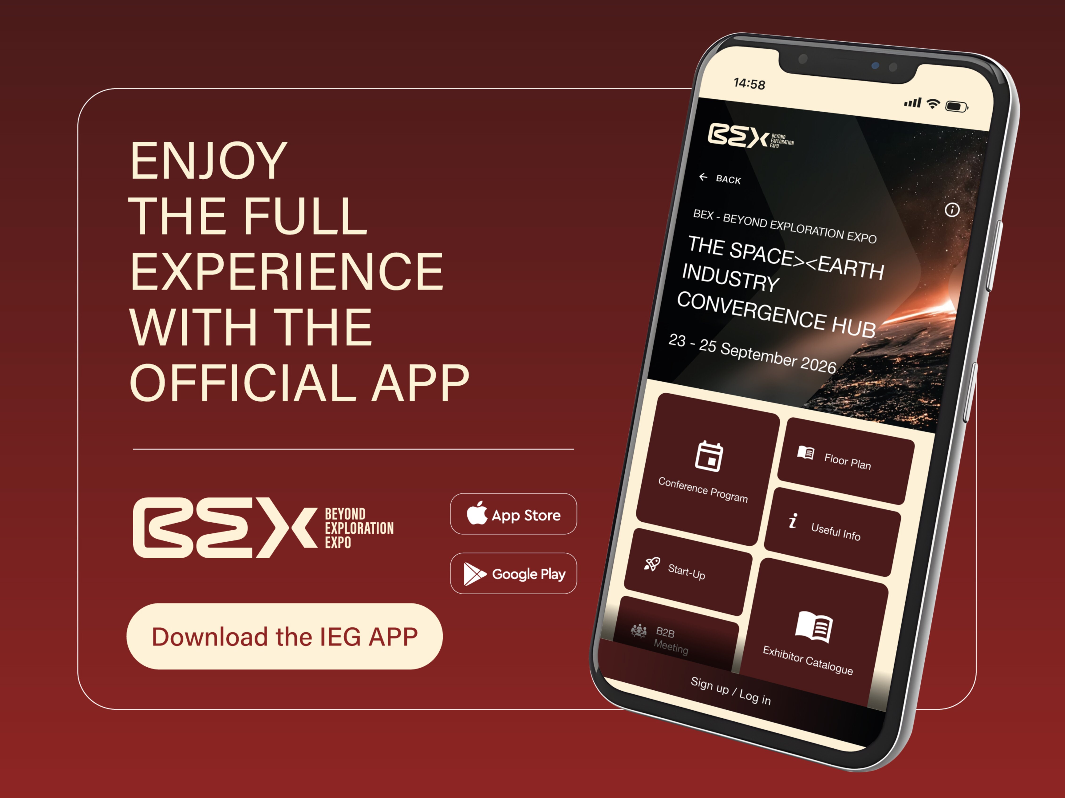 BEX – Beyond Exploration Expo