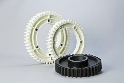 Gears Ø300 and Ø240-Gear Motor for Cable Cars