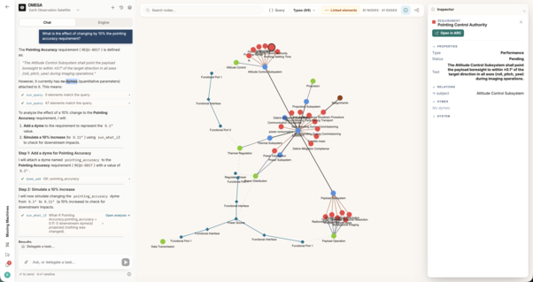 OMEGA - AI Agent for Systems Engineering